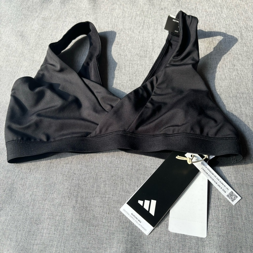 adidas Women's Yoga Essentials Studio Light Support Nursing Bra
